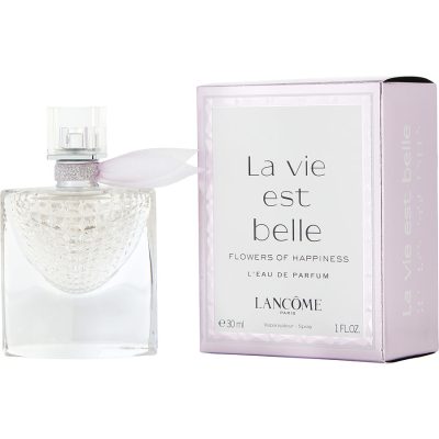 L'Eau De Parfum Spray 1 Oz - La Vie Est Belle Flowers Of Happiness By Lancome