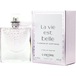 L'Eau De Parfum Spray 2.5 Oz - La Vie Est Belle Flowers Of Happiness By Lancome