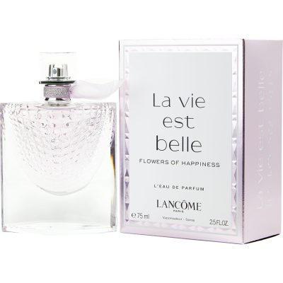 L'Eau De Parfum Spray 2.5 Oz - La Vie Est Belle Flowers Of Happiness By Lancome