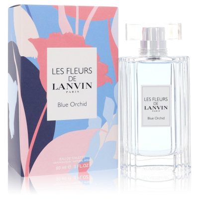 Les Fleurs De Lanvin Blue Orchid Perfume By Lanvin Eau De Toilette Spray