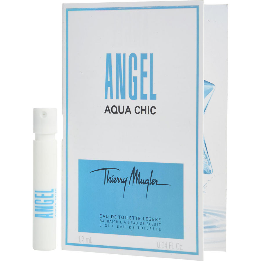 Light Edt Spray Vial On Card - Angel Aqua Chic By Thierry Mugler Light Edt Spray Vial On Card - Angel Aqua Chic By Thierry Mugler