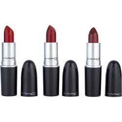 Lipstick X 3 Travel Exclusive: Cockney + Lady Bug + Fresh Moroccan - Mac By Make-Up Artist Cosmetics