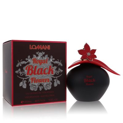 Lomani Royal Black Flowers Perfume By Lomani Eau De Parfum Spray