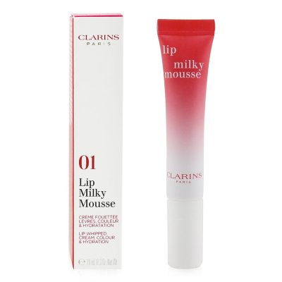 Milky Mousse Lips - # 01 Milky Strawberry  --10Ml/0.3Oz - Clarins By Clarins