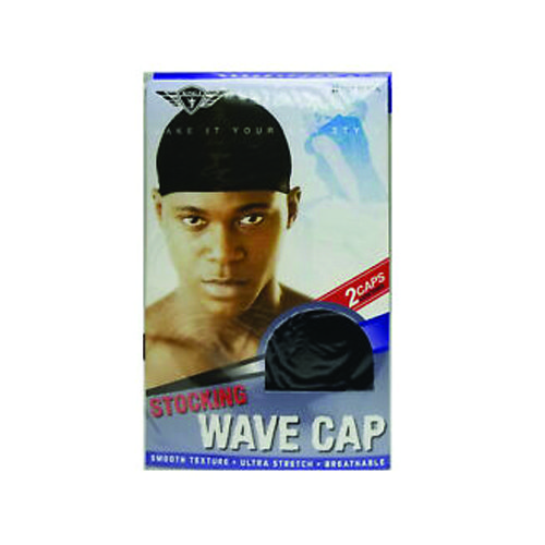 MnM-061-STOCKING-WAVE-CAP-BK M&M 061 Stocking Wave Cap Bk - Image 1
