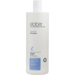 Moisture Shampoo 33.8 Oz (Old Packaging) - Abba By Abba Pure & Natural Hair Care