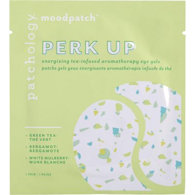 Moodpatch - Perk Up Energizing Tea-Infused Aromatherapy Eye Gels (Green Tea+Bergamot+White Mulberry)  --1Pair - Patchology By Patchology