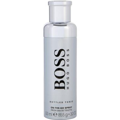 On The Go Fresh Edt Spray 3 Oz *Tester - Boss Bottled Tonic By Hugo Boss