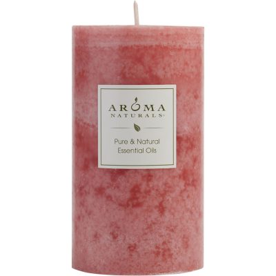 One 2.75 X 5 Inch Pillar Aromatherapy Candle.  Combines The Essential Oils Of Ylang Ylang & Jasmine To Create Passion And Romance.  Burns Approx. 70 Hrs. - Romance Aromatherapy By Romance Aromatherapy