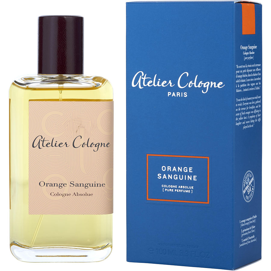 Orange Sanguine Cologne Absolue Pure Perfume 3.3 Oz With Removable Spray Pump - Atelier Cologne By Atelier Cologne Orange Sanguine Cologne Absolue Pure Perfume 3.3 Oz With Removable Spray Pump - Atelier Cologne By Atelier Cologne