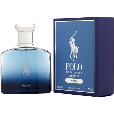 Parfum Spray 2.5 Oz - Polo Deep Blue By Ralph Lauren