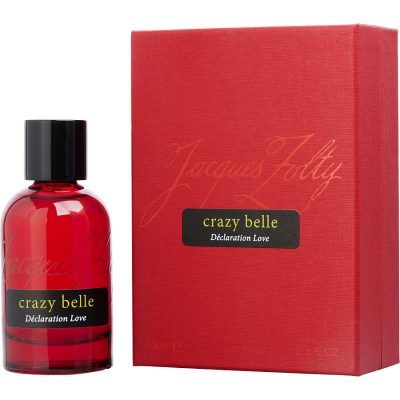 Parfum Spray 3.4 Oz - Jacques Zolty Crazy Belle Declaration Love By Jacques Zolty