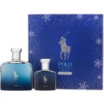 Parfum Spray 4.2 Oz & Parfum Spray 1.3 Oz - Polo Deep Blue By Ralph Lauren