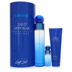Perry Ellis 360 Very Blue Cologne By Perry Ellis Gift Set