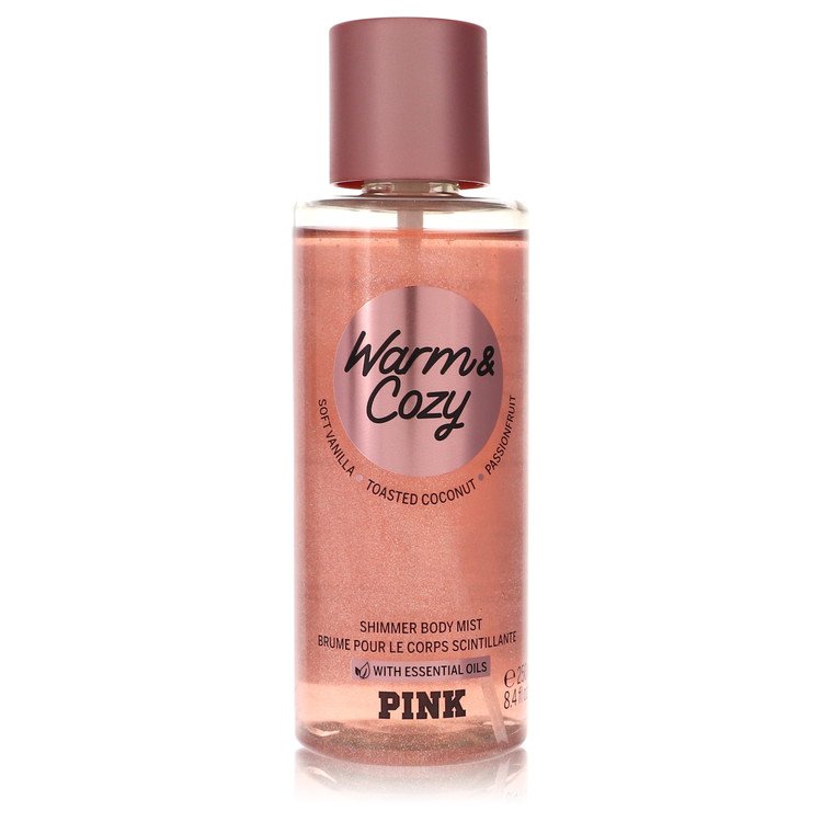 Pink Warm And Cozy Perfume By Victoria's Secret Shimmer Body Mist Pink Warm And Cozy Perfume By Victoria's Secret Shimmer Body Mist