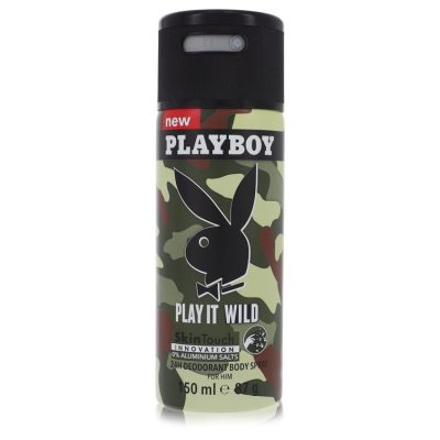 Playboy Play It Wild Cologne By Playboy Deodorant Spray