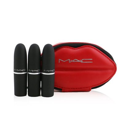 Powder Kiss Lipstick Set (3X Lipstick)  --3X3G/0.1Oz - Mac By Make-Up Artist Cosmetics