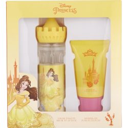 Princess Belle Edt Spray 3.4 Oz & Shower Gel 2.5 Oz - Beauty & The Beast By Disney