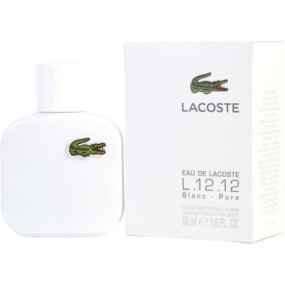 Pure Edt Spray 1.6 Oz - Lacoste Eau De Lacoste L.12.12 Blanc By Lacoste