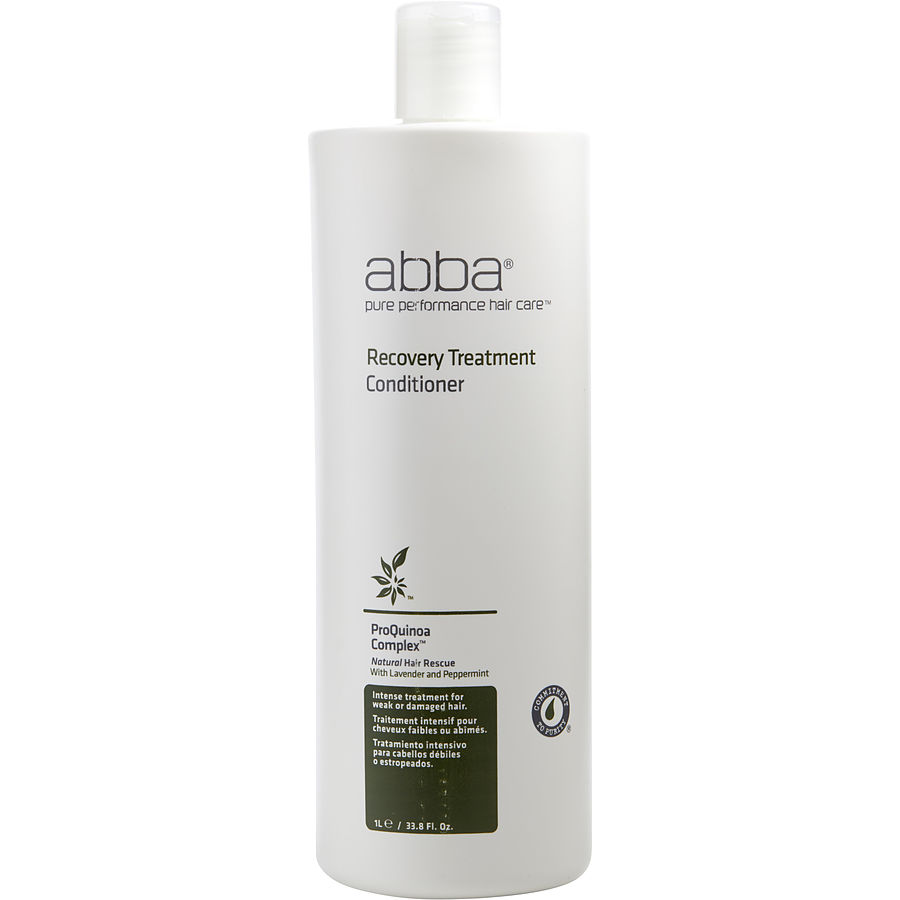 Recovery Treatment Conditioner 33.8 Oz (Old Packaging) - Abba By Abba Pure & Natural Hair Care Recovery Treatment Conditioner 33.8 Oz (Old Packaging) - Abba By Abba Pure & Natural Hair Care