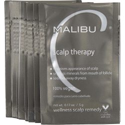 Scalp Therapy Box Of 12 (0.17 Oz Packets) - Malibu Hair Care By Malibu Hair Care