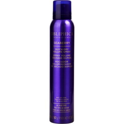 Seaberry Quick-Dry Volume Spray All Hair Types 5.7 Oz - Obliphica By Obliphica