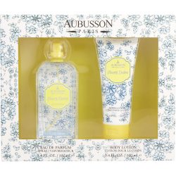 Set -Eau De Parfum Spray 3.4 Oz & Body Lotion 3.4 Oz - Aubusson Hearts Desire By Aubusson
