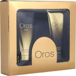 Set - Shower Gel 3.4 Oz & Body Lotion 3.4 Oz - Armaf Oros By Armaf