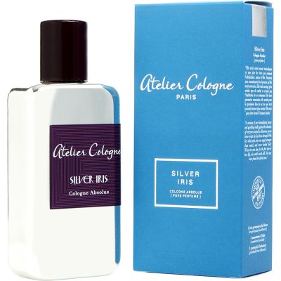Silver Iris Cologne Absolue Spray 3.3 Oz With Removable Spray Pump (Metal Collection) (New Packaging) - Atelier Cologne By Atelier Cologne