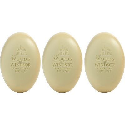 Soap 3 X 2.1 Oz - Woods Of Windsor White Jasmine By Woods Of Windsor