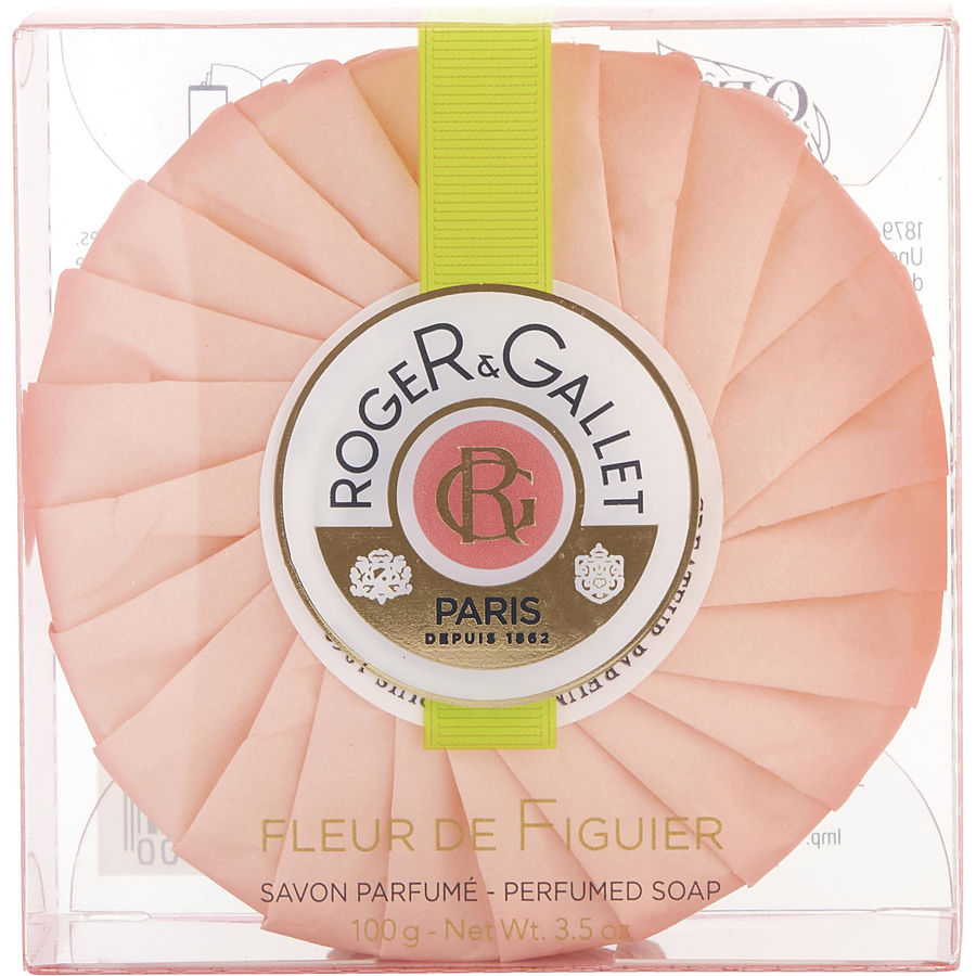 Soap 3.5 Oz - Roger & Gallet Fleur De Figuier By Roger & Gallet Soap 3.5 Oz - Roger & Gallet Fleur De Figuier By Roger & Gallet