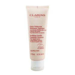 Soothing Gentle Foaming Cleanser With Alpine Herbs & Shea Butter Extracts - Very Dry Or Sensitive Skin  --125Ml/4.2Oz - Clarins By Clarins