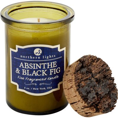 Spirit Jar Candle - 5 Oz. Burns Approx. 35 Hrs. - Absinthe & Black Fig Scented By