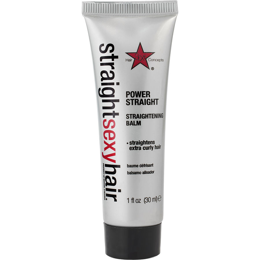 Straight Sexy Hair Power Straight Straightening Balm 1.0 Oz - Sexy Hair By Sexy Hair Concepts Straight Sexy Hair Power Straight Straightening Balm 1.0 Oz - Sexy Hair By Sexy Hair Concepts