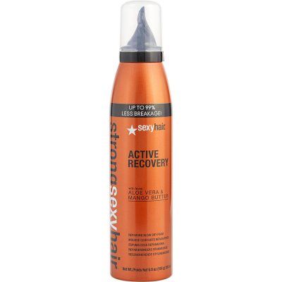 Strong Sexy Hair Active Recovery Blow Dry Foam 6.8 Oz - Sexy Hair By Sexy Hair Concepts