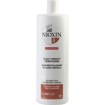 System 4 Scalp Therapy Conditioner For Fine Chemically Enhanced Noticeably Thinning Hair 33.8 Oz (Packaging May Vary) - Nioxin By Nioxin