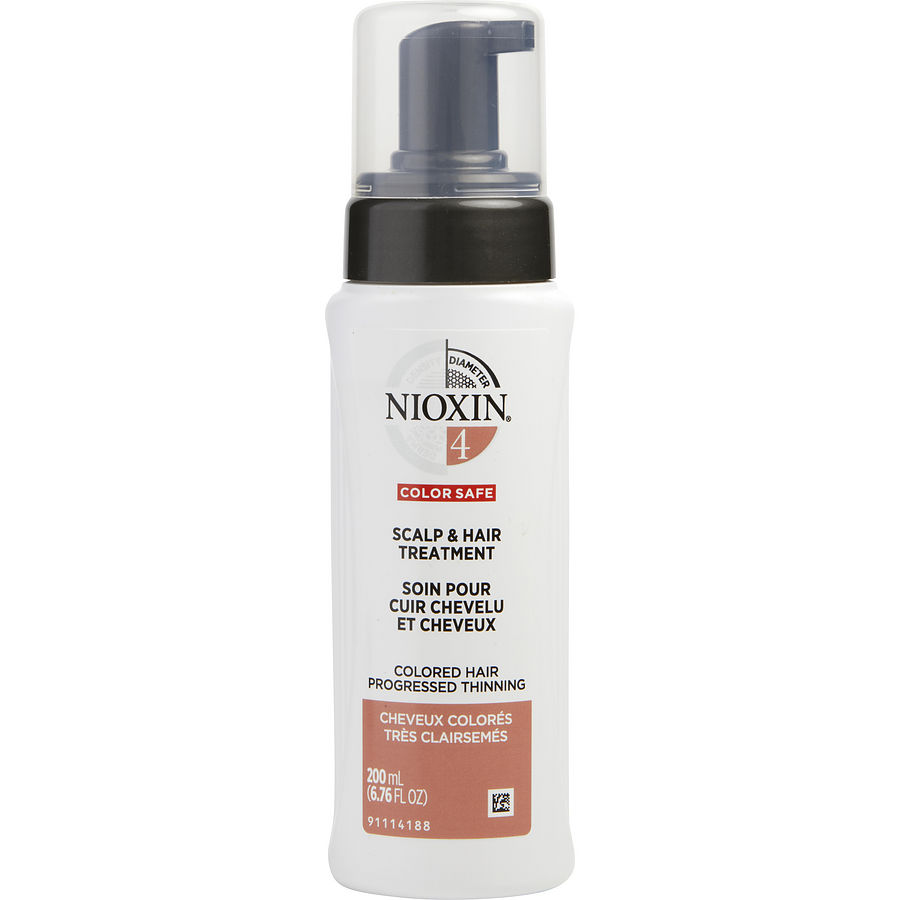 System 4 Scalp Treatment For Fine Chemically Enhanced Noticeably Thinning Hair 6.7 Oz (Packaging May Vary) - Nioxin By Nioxin System 4 Scalp Treatment For Fine Chemically Enhanced Noticeably Thinning Hair 6.7 Oz (Packaging May Vary) - Nioxin By Nioxin