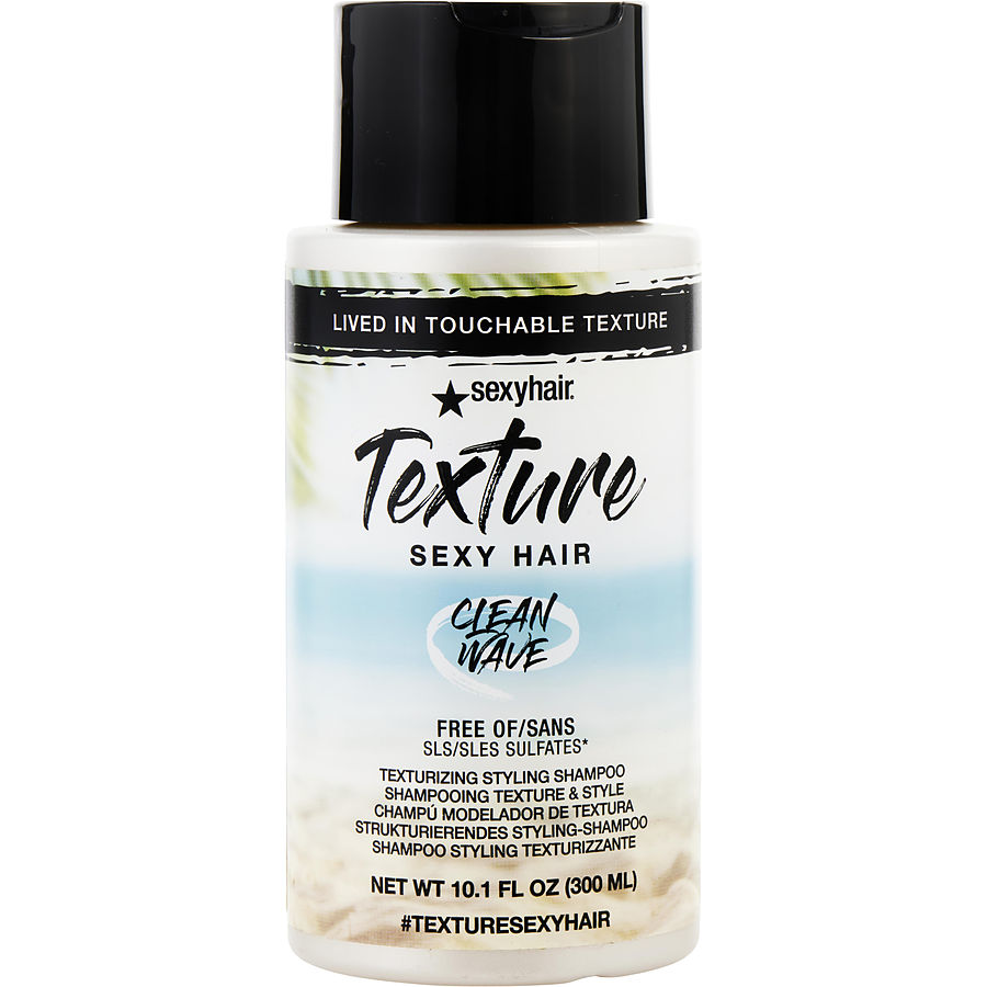 Texture Sexy Hair Clean Wave Sulfate Free Texturizing Shampoo 10.1 Oz - Sexy Hair By Sexy Hair Concepts Texture Sexy Hair Clean Wave Sulfate Free Texturizing Shampoo 10.1 Oz - Sexy Hair By Sexy Hair Concepts