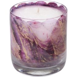 The Inside Of This 3.5 In Wax Painted And Comes In A New Glassware And Packaged In A Gift-Ready Box. Candle Is Filled With Lotus