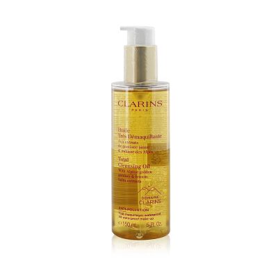 Total Cleansing Oil With Alpine Golden Gentian & Lemon Balm Extracts (All Waterproof Make-Up)  --150Ml/5Oz - Clarins By Clarins