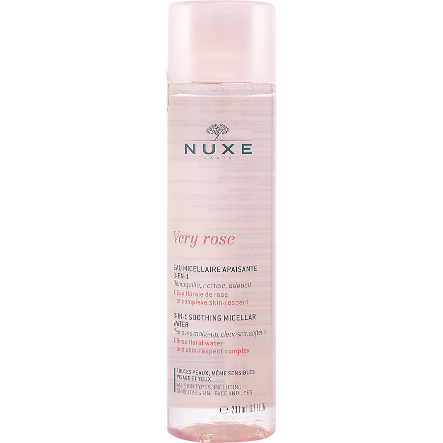 Very Rose 3-In-1 Soothing Micellar Water - All Skin Types --200Ml/6.7Oz - Nuxe By Nuxe Very Rose 3-In-1 Soothing Micellar Water - All Skin Types --200Ml/6.7Oz - Nuxe By Nuxe