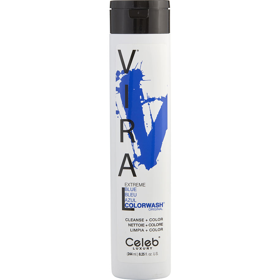 Viral Colorwash Extreme Blue 8.25 Oz - Celeb Luxury By Celeb Luxury Viral Colorwash Extreme Blue 8.25 Oz - Celeb Luxury By Celeb Luxury