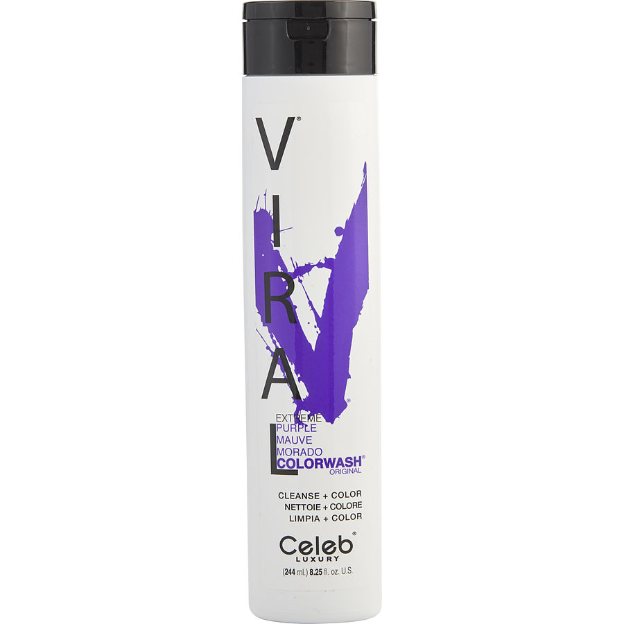 Viral Colorwash Extreme Purple 8.25 Oz - Celeb Luxury By Celeb Luxury Viral Colorwash Extreme Purple 8.25 Oz - Celeb Luxury By Celeb Luxury
