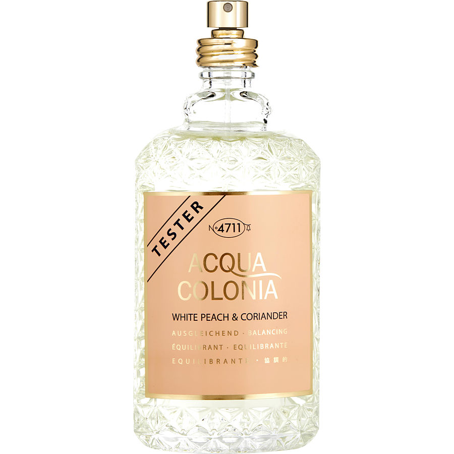 White Peach & Coriander Eau De Cologne Spray 5.7 Oz *Tester - 4711 Acqua Colonia By 4711 White Peach & Coriander Eau De Cologne Spray 5.7 Oz *Tester - 4711 Acqua Colonia By 4711